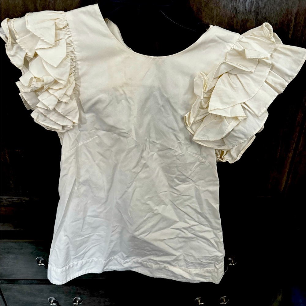 French Connection puffy sleeve